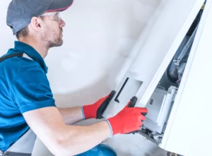 hvac technician installing electric furnace blue springs MO hvac technician installing electric furnace blue springs MO