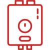 water heater installation icon